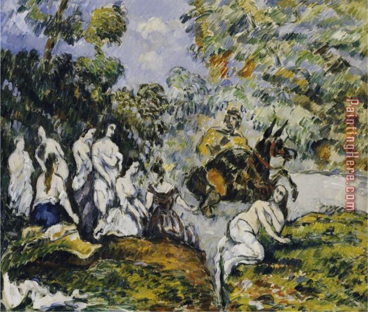 Paul Cezanne Scene Legendaire Circa 1878